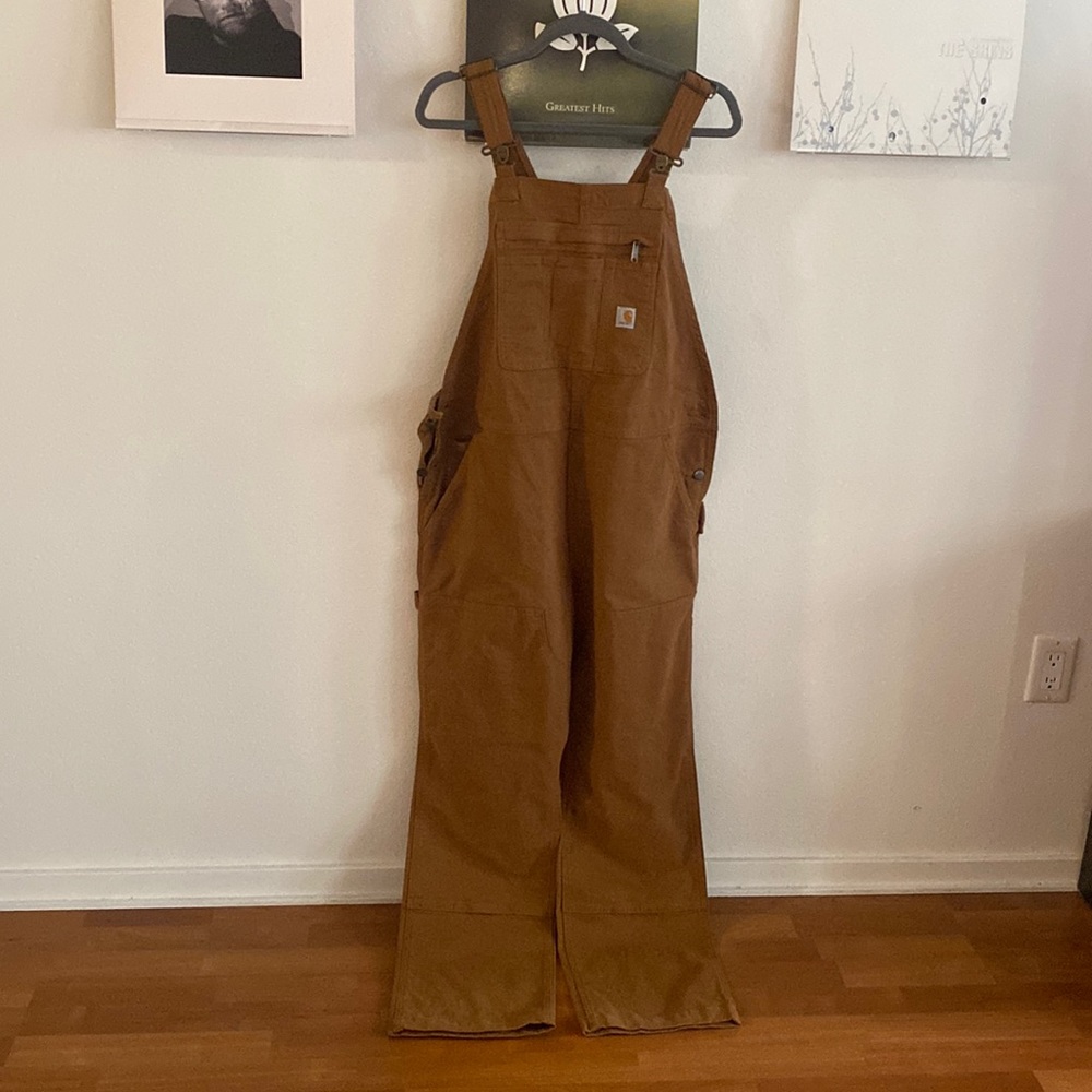 Carhartt Rugged Flex Canvas Bib Overall